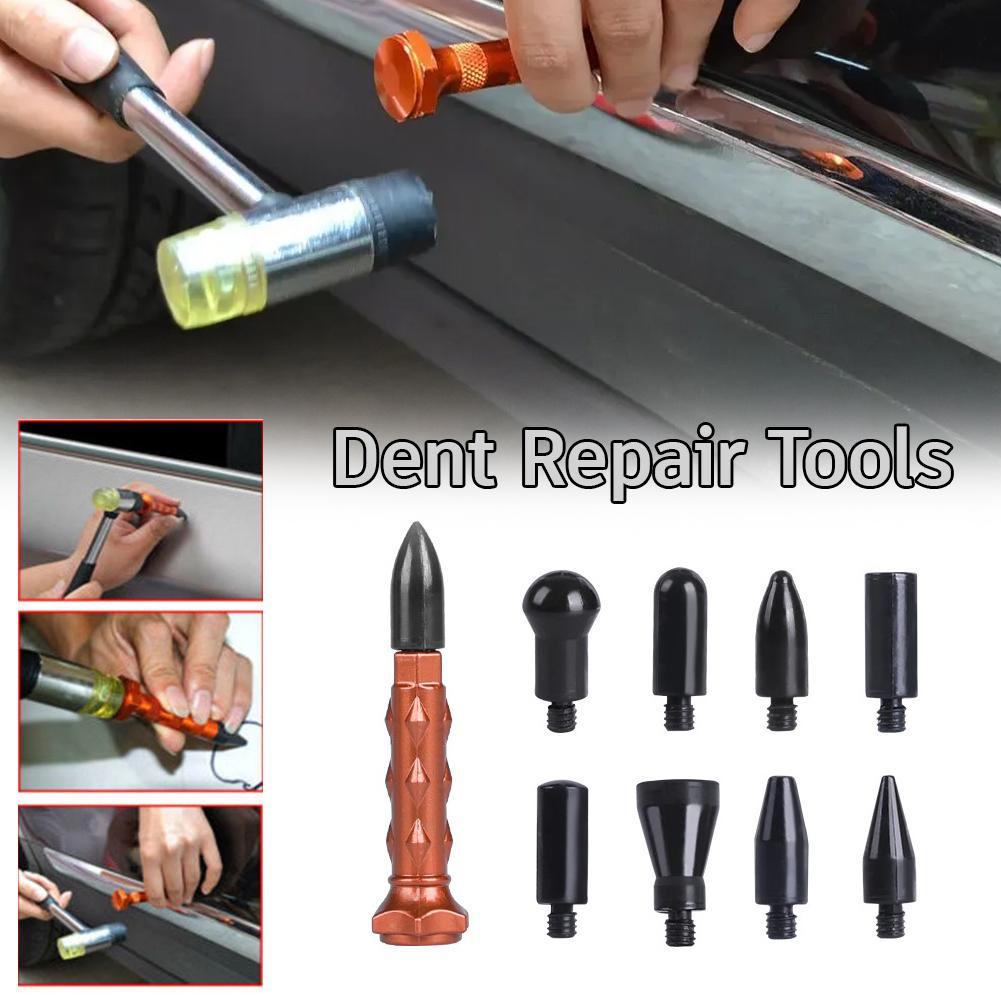 Dent Repair Puller - Professionelles PDR-Werkzeugset für Autos, Mehrfach-Zugstangen, Klopfhammer